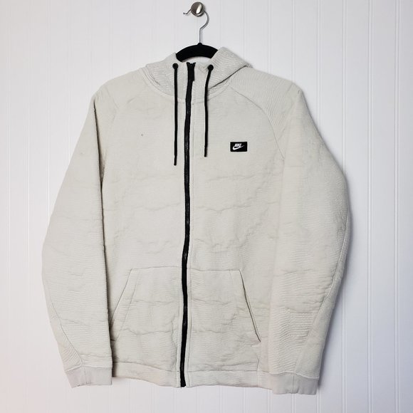 cream nike jacket